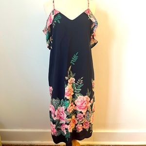 Monteau off the shoulder floral dress
